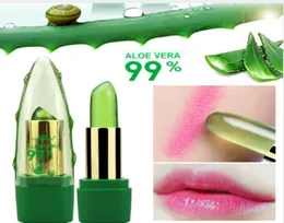 New Fashion donna rossetto 99 ALOE VERA naturale cambiamento di temperatura colore gelatina rossetto idratante a lunga durata trucco labbra bea3570631