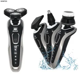 Rasoio elettrico di alta qualità Impermeabile a ricarica rapida Rasoio da uomo ricaricabile Rasoio elettrico Barba Trimmer Macchina da barba 240127