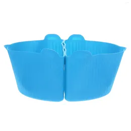 Panelas 2 Pcs Cozinha Cozinhar Ferramentas Bandeja de Assar Reutilizável Inserir Partição de Silicone Forro Lento Potenciômetro de Sílica Gel