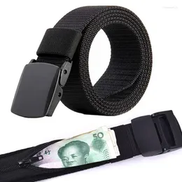 Waist Bags Travel Hidden Cash Anti Theft Belt DIY Strap Packs Pouch Wallet Hiding Money Bag Length 120cm Width 3.8cm