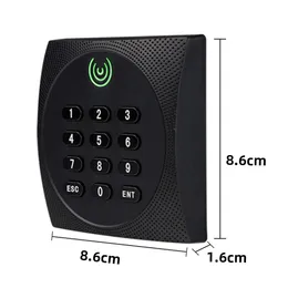 Waterproof Card Slave Reader Wiegand 26 34 Password for Door Access Control System Rfid IC KR602E 240123