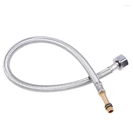 Bath Accessory Set WCIC 40/50cm Stainless Steel Hoses Flexible Bathroom Shower Tube Head Water Pipe Replacement Anti-twist Plumbing Hose