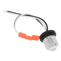 Uchwyty lampy łatwe instalacja adapter gniazda E26 Średnia podstawa męska śruba w żarówce Pigtail do LED Light