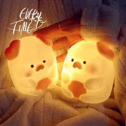 Pink Piggy Night Light Lampada per bambini Comodino Kawaii Cute Room Decor Umore Giocattoli per bambini Regalo di compleanno 240131