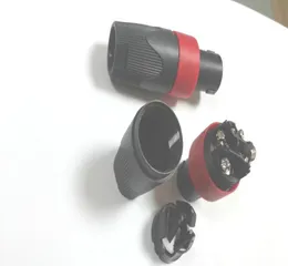 Wysokiej jakości Red Speakon 4 -pinowe męskie wtyczki adapter kabla audio1649140