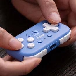 Pocket Controller 8Bitdo Micro GamePad Bluetooth-kompatibel designad för 2D-spelhandhållen konsol för Switch/Raspberry PI 240124