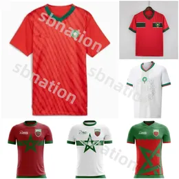 2024 Marocko Mens Soccer Jerseys Concept Kids Youth Kits Richardson DZ Abde El Khannouss Riad Home Player Culture Version 23 24 Home Away Football Shirts Uniforms
