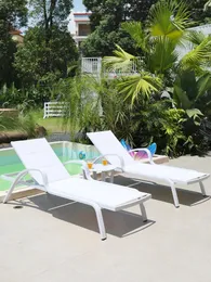 Mobili da campeggio Camera da letto all'aperto Cortile della villa Spiaggia Balcone Terrazza Piscina Poltrona per il tempo libero