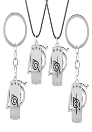 Shippuden Uzumaki Hatake Kakashi Konohagakurenosato Stirnband Totem Symbol Logo Legierung Schlüsselanhänger Schlüsselanhänger Schlüsselanhänger Anhänger Halskette5866802