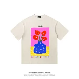 女性のTシャツEon Womens Wear | 2024年春/夏、新しいアメリカのファッションブランド印刷された半袖Tシャツ