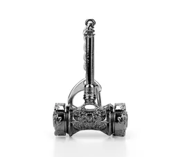 Hanchang Game موضوع مفتاح سلسلة Zinc Alloy Hammer شكل Keychain أصدقاء عيد الميلاد هدية 4875205