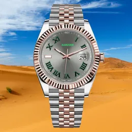 남성을위한 시계 럭셔리 골드 자동 기계 디자이너 레이디 시계 36 40mm 풀 스테인레스 베젤 방수 음란 금 저렴한 Dhgate Watch