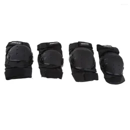 Armatura per motocicletta nera impermeabile supporto per cinturino avvolgente per ginocchio copri tibia per motocross all'aperto