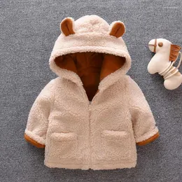 Giacche Baywell Bambino Neonato Bambina Giacca in pile Capispalla con cappuccio Cappotto invernale spesso per bambini Cappotti caldi