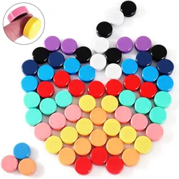 50 Pcs Fridge Magnets 10 Colors 20x20mm Refrigerator Magnets Strong Magnets for Whiteboard Fridge Kitchen Office Home Decor 240131