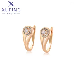 Baumelnde Ohrringe Xuping Jewelry Arrival Fashion Simple Gold Color Earring For Women X000440435