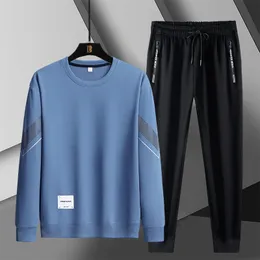 NASA GISS Set primavera e autunno sottile a maniche lunghe da uomo Maglione sportivo casual consigliato principale in due pezzi 240201