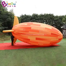 Jätte reklam Uppblåsbara luftskeppsflygplan Modeller Inflation Hum Luft Ballonger för evenemangsdekoration med Air Blows Toys Sports