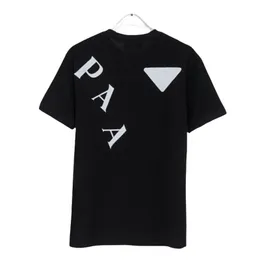 남성 T 디자이너 셔츠 남자 Tshirt 남자 검은 티 여성 옷 쇼트 슬리브 여름 디자인 트렌디 한 브랜드 삼각형면 둥근 목 느슨한 피팅 플러스 사이즈