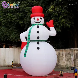 Inflação inflável de boneco de neve, caráter de neve de cartoon para a decoração de eventos de festa de Natal Toys Sport