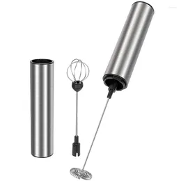 Car Wash Solutions Electric Milk Frother Foamer Beater With Balloon / Spiral Shape And Storage Tube USB Rechargeable