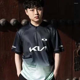 Men's T Shirts 2024 DK E-sport Team Uniform Shirt Showmaker LCK Quick Drying Men Women College Clothing Summer Short Sleeved Tees