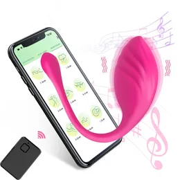 Kontrola aplikacji wibrujące wibratory jaj dla kobiet kulki kegelowe ben wa zabawki seks g