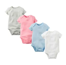 Baby Romper Baby Jumpsuits Cotton High Quality Cheap Solid Colors Multi Colors Short Sleeves Triangle Romper Baby Onesies 024M EU2692133