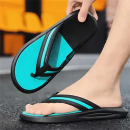 Slippers Without Heel Light Blue 48 Size Shoes Men Sandal Sneakers Sport Super Cozy Maker Trend Celebrity