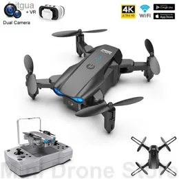 Drönare KY906 MINI DRONE 4K CAMERA Aerial Photography WiFi FPV RC Quadcopter Storage Remote Control Design Helicopters Toys Free Return YQ240213