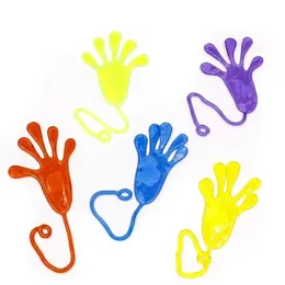 30/50/100 pezzi Gioco per feste per bambini Gioca Antistress Elastico Estensibile Appiccicoso Arrampicata Divertente Scherzi ingannevoli Mani Giocattoli per bambini 240131