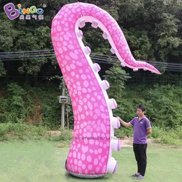 Tentacoli di polpo gonfiabili fa esplodere le gambe di polpo per la decorazione di eventi pubblicitari con giocattoli ventilatori di aria