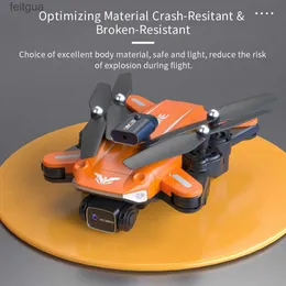 Дроны профессионального уровня Новый JJRC H109 RC Drone 4K Предотвращение больших препятствий Оптическая модуляция потока Двойная камера YQ240211