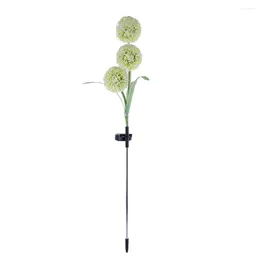 Atmosphere Lights IP65 Waterproof 36LED Dandelion Flower Garden Solar 600mAh 3 Head 2 Lägen Front Yard Decoration