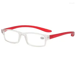 Solglasögon liten ram hänger runt halsen HD Läser Eyewear Ultra Light Portable för kvinnliga ögonglasögon unisex mode