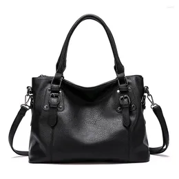 Waist Bags Vintage Handbags For Women Large Capacity Crossbody Bag Female Shoulder Soft PU Leather Tote Messenger Bolsas Femininas