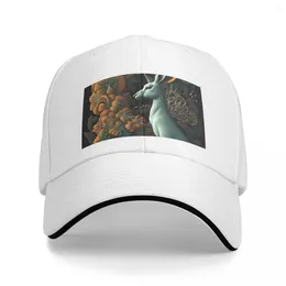 Cappellini con motivo floreale Kangaroo Art di J Cap Baseball Rave Uomo Cappelli da donna