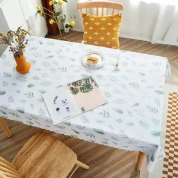 Coffee Table Cushion Rectangular Rural Farm PVC Tablecloth Dining Cloth 15NKWZ01 240131