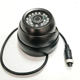 Câmera CCTV de segurança 700TVL CCD de alta resolução 24 LED Visão noturna externa interna cúpula de metal analógica
