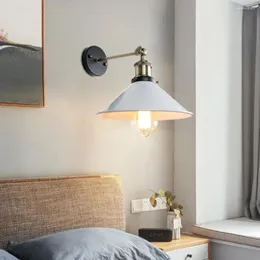 Wall Lamp Modern Nordic European Style LED Beside Bedroom Living Room Bathroom Mirror Light Copper