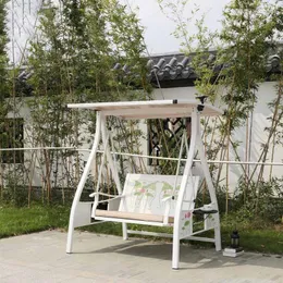 Camp Furniture Outdoor Swing Courtyard Solar Gussaluminium Schaukelstuhl Balkon Hängematte