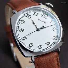 Armbandsur Baltany 1921 American Homage Watch Miyota 9039 Automatisk mekanisk flyttning kvadratfodral 316L rostfritt stål män armbandsur