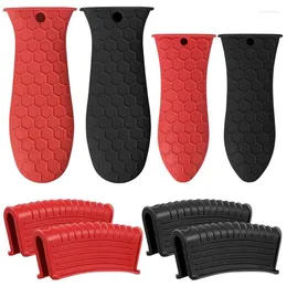 Kitchen Storage 8 Pack Silicone Handle Holder Non-Slip Pot Sleeve Cast Iron Covers Assist Holders