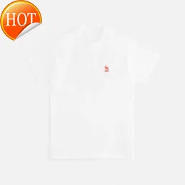 Treats Year the Tee Red Rabbit Print Short Sleeve