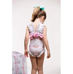 2021 nuovi costumi da bagno per bambini dolci per bambini Hawaii vestiti per bambini ragazze farfallino bambini costumi da bagno di marca costumi da bagno per ragazza carina 5zzu1446462