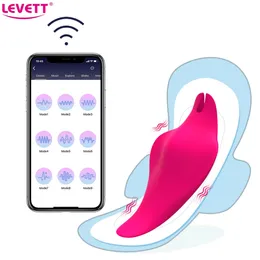 APP Control Butterfly Vibrator Носимые трусики Вибраторы Вибрирующее яйцо Sexshop Products Стимулятор клитора Секс-игрушки для женщин 240202