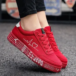 Comemore Tennis 2023 Spring Fashion Red Women Sneakers Men Vulcanized Shoe Flat Plus Size 44 Ladies Canvas Womens Running Shoes 240126