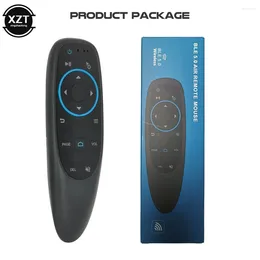 Remote Controlers G10BTS Bluetooth 5.0 Control 2.4G Wireless Air Mouse With IR Learning Gyroscope Function For Android 11 10 9 TV Box