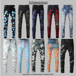 AMLRl JEANS jeans masculinos de grife slim fit jeans skinny jeans reino unido gotejamento y2k jeans eua gotejamento estrela jeans gotejamento jeans broca calças estilo jeans roupa simples jeans hiphop