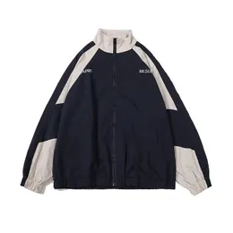 Deeptown Винтажные женские куртки в стиле хип-хоп Японская мода Harajuku Лоскутная ветровка Уличная одежда Легкие женские куртки 240125